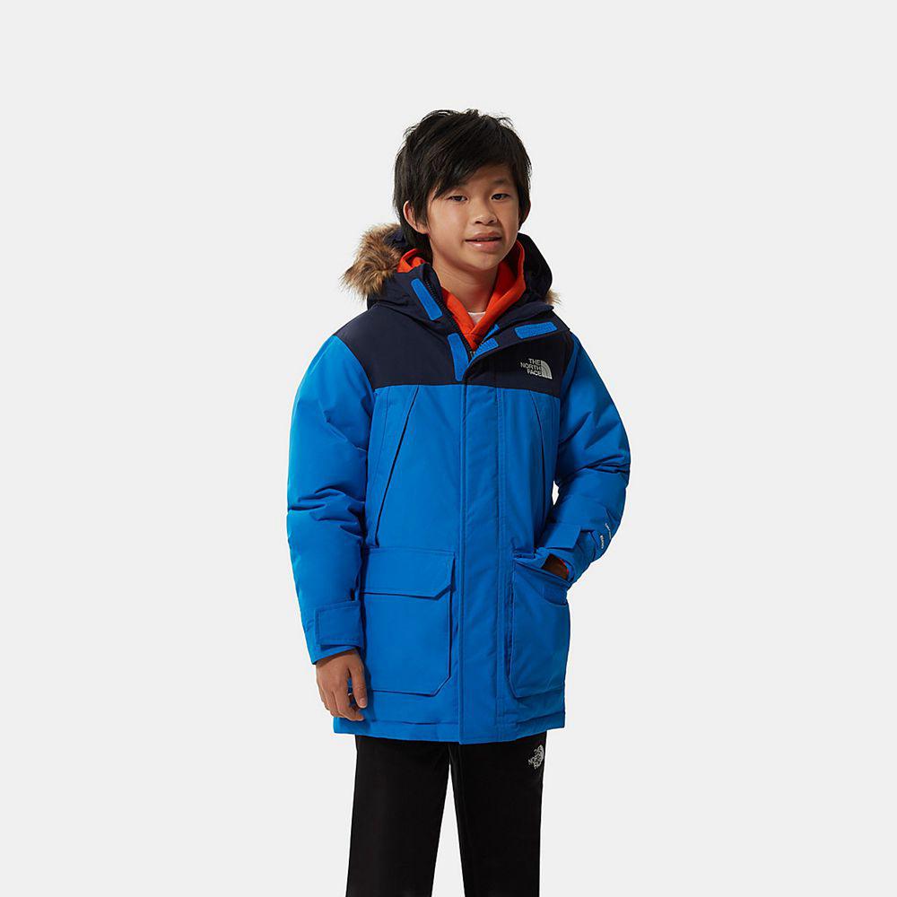 The North Face Mcmurdo Αγόρια Πανωφόρια - Μπλε (IYFA90684)